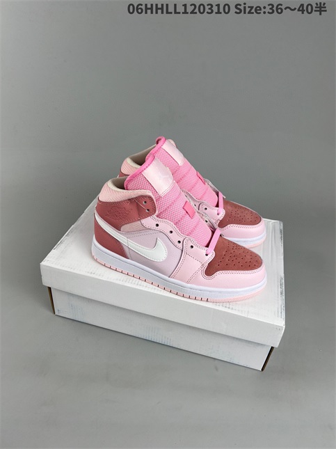 women air jordan 1 shoes H 2023-3-21-006